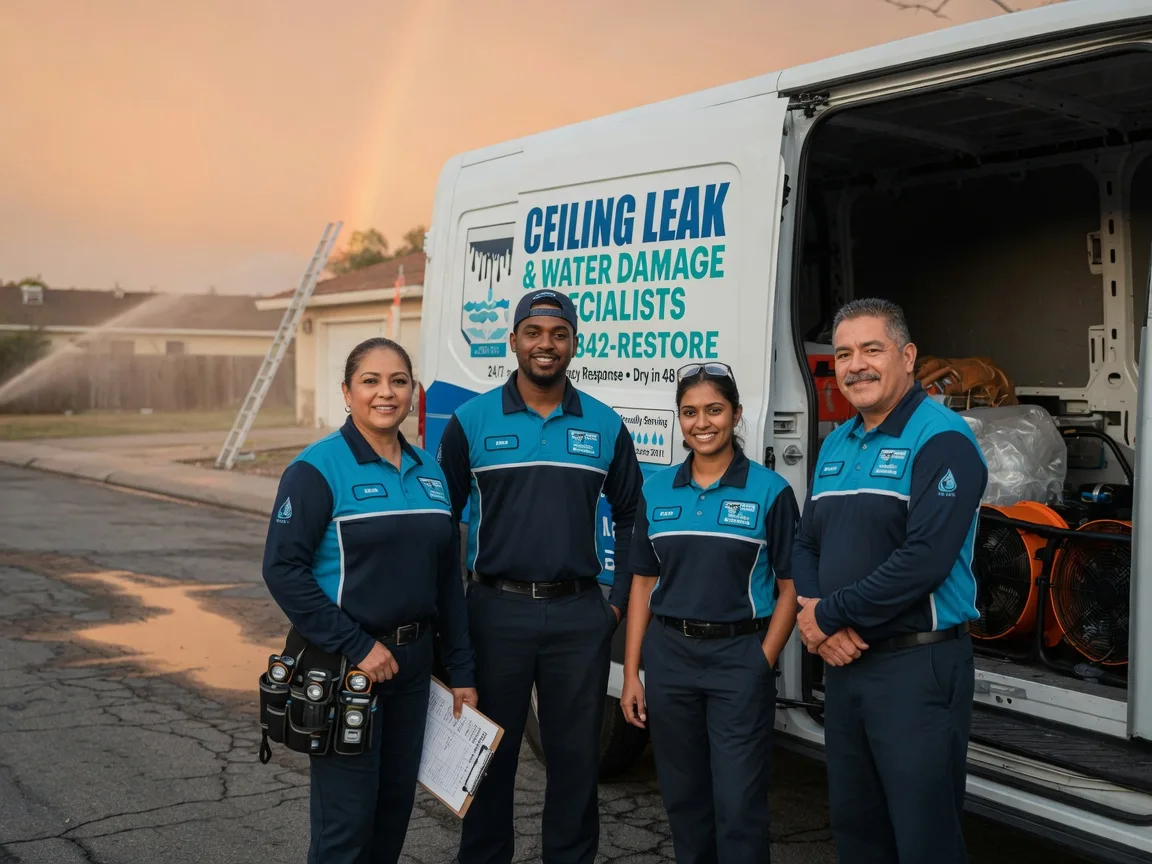 Ceiling Leak Cleanup company in Mantua, OH